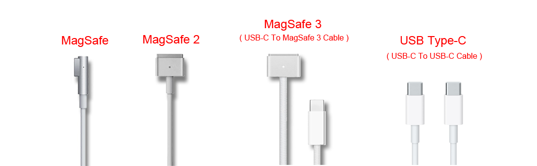 vérifiez la taille du connecteur d'alimentation de votre chargeur Apple