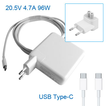 Chargeur Apple 20.5V 4.7A 96Watt USB-C Connecteur