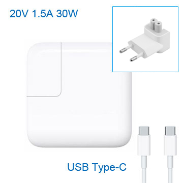 Chargeur Apple 20V 1.5A 30Watt USB-C Connecteur