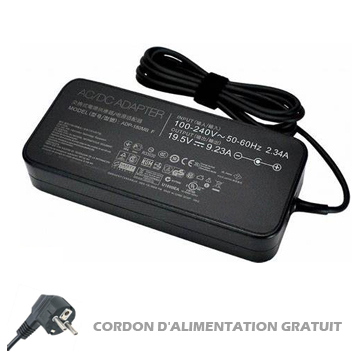 Chargeur ASUS 19.5V 9.23A 180Watt 6.0*3.7mm Connecteur