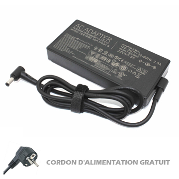 Chargeur ASUS 20V 7.5A 150Watt 6.0*3.7mm Connecteur