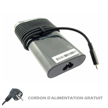 Chargeur Dell 20V 4.5A 90Watt USB-C Connecteur