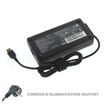 Chargeur Lenovo 20V 8.5A 170Watt Carré Connecteur