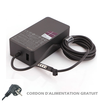 Chargeur Microsoft Surface 12V 3.6A 48Watt 5 Pin Connecteur