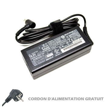 Chargeur Sony 19.5V 3.3A 65Watt 6.5*4.4mm Connecteur